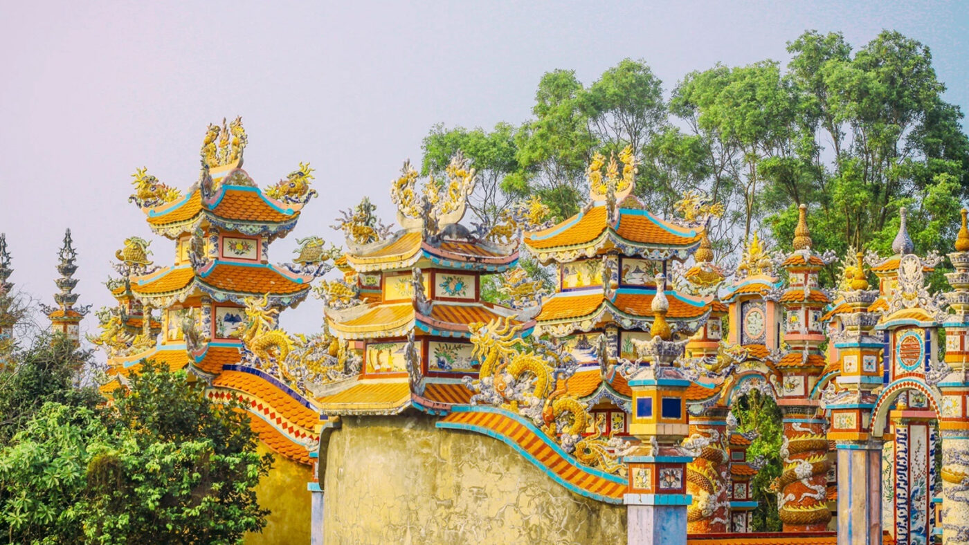 An Bang Cemetery ghost city of Hue