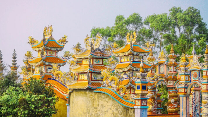 An Bang Cemetery ghost city of Hue
