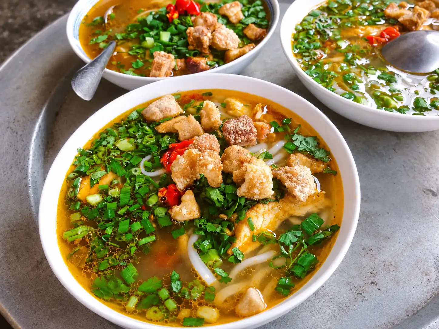 Bánh canh cá rô